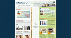 Desktop Screenshot of nuestro.cl